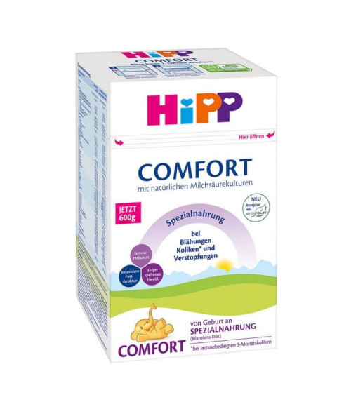 Hipp Comfort Special Milk Formula (600g) 0 months + Hipp Comfort Special Milk Formula (600g) 0 months +